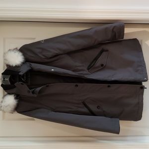 HFX Mid Length Puffer Coat NWOT